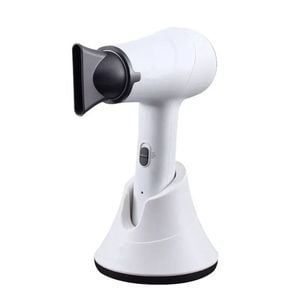 Catzon Cordless Hair Dryer Charging Base Hot/cold Air Styling-white