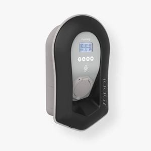 Zappi V2.1 7KW/22kW Multiphase Untethered Black