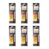 6x Tsunami 8 Red Hook Sabiki Rig - Iridescent Glo Head Flash and Beads Size 14