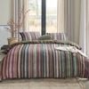 Bedding House Roman Multi Cotton Stripe Quilt Cover Set King