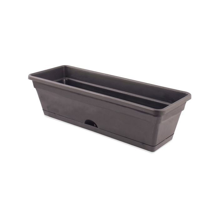 Jack 495mm Charcoal Outdoor Garden Up Classic Pot