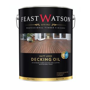 Feast Watson 10L Merbau Matt Look Decking Oil