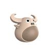 Fitsmart Bluetooth Animal Face Speaker Portable Wireless Stereo Khaki
