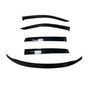 Black Bonnet Protector &amp; Weathershields for Jeep Grand Cherokee 2010-2021