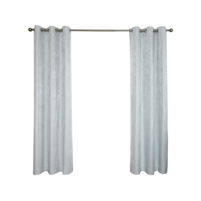 Windoware 120 x 223cm Natural Mali Blockout Eyelet Curtain - 1 Pack