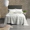 Park Avenue Queen Cotton Flannelette Bed Sheet Sets - Capri Palm
