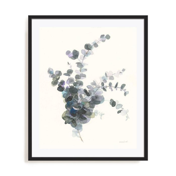 Artey | Scented Sprig II - Framed Print - Black Frame - 65 x 80cm