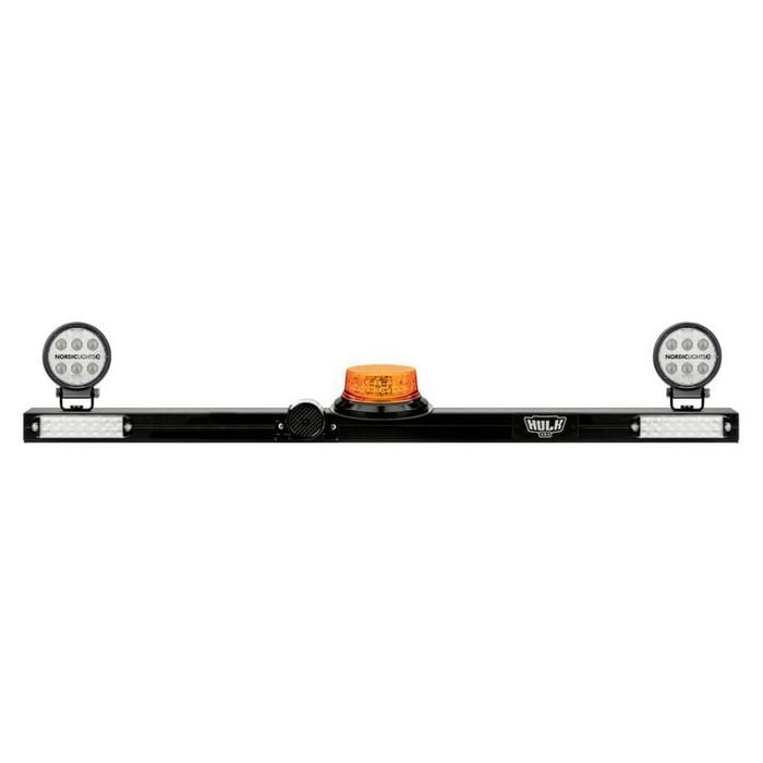 Hulk LED Minebar with Reversing Alarm, Beacon & Worklamps 1275mm