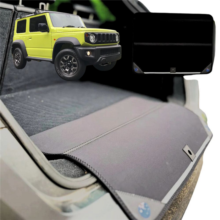 Rear Cargo Boot Bumper Protector for Suzuki Jimny XL Auto 2023 - Current (GLX) - XL (98 x 55) - Black