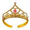 Disney Belle Tiara for Kids, Princess Halloween Costume Headband with Rose, CHILD