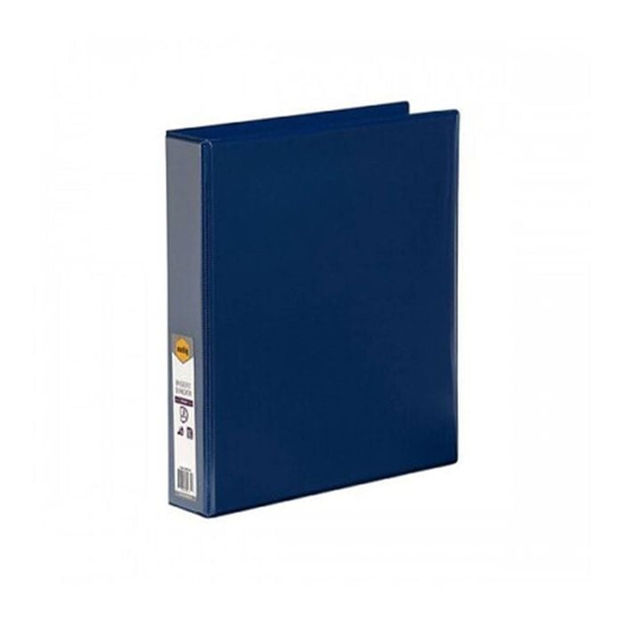 Marbig Clearview A4 2D-Ring Insert Binder 38mm (Blue)