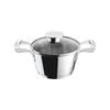 Bugatti Italy 1L/16cm Stainless Steel Casserole With Glass Lid