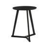 Nathan Round Side Table – Black