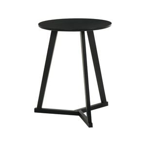 Nathan Round Side Table – Black