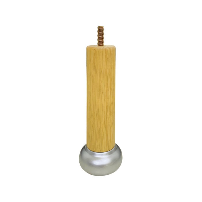 Adoored 150mm Round Lacquered Paint Dipped Base Furniture Leg