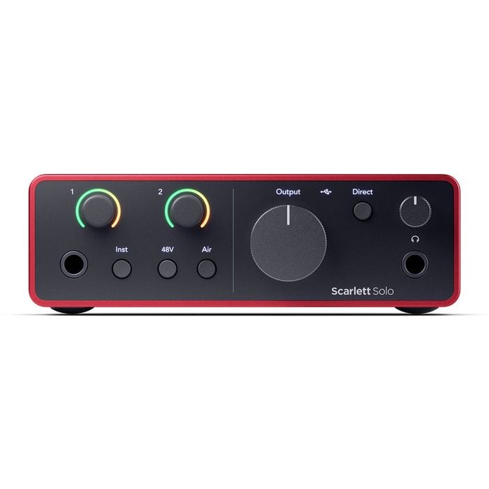 Focusrite Scarlett Solo (4th Gen) USB Audio Interface