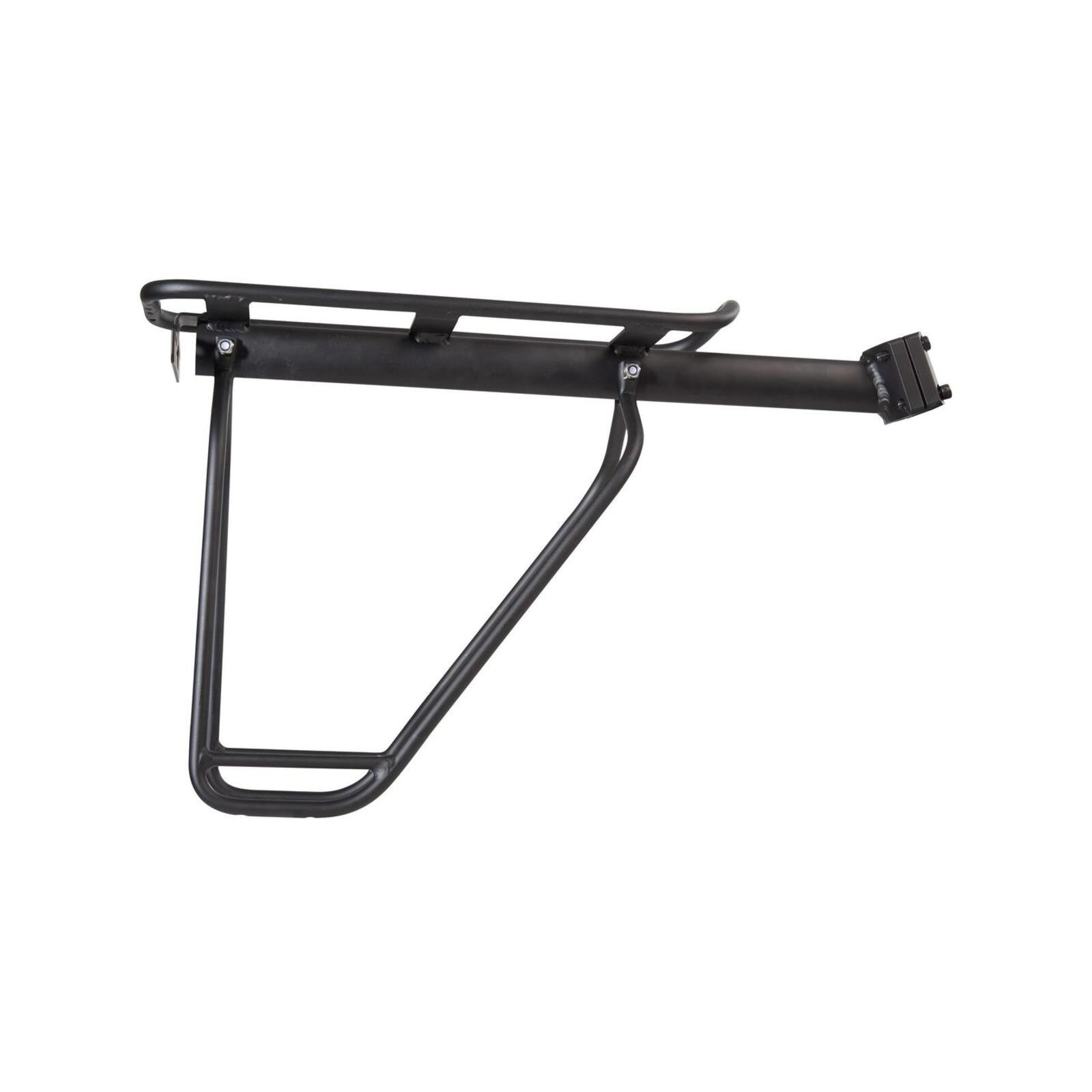 Seatpost pannier rack clearance