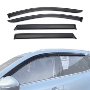 AUSGO Luxury Weather Shields for MG HS 2019-2024 Weathershields Window Visors Wind Deflectors