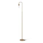 Sherwood Kara Metal Floor Lamp Brass Gold