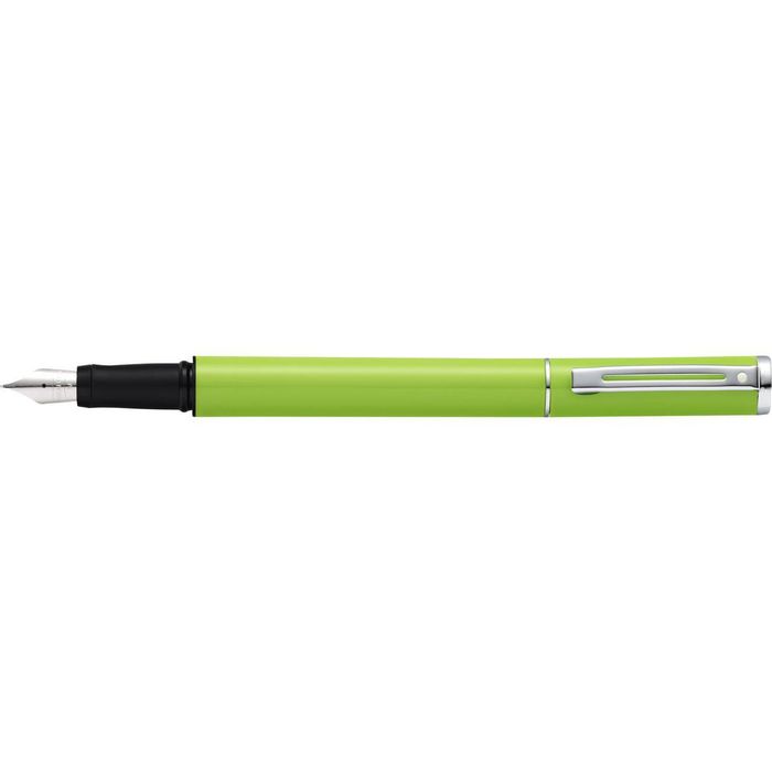 Sheaffer Pop Medium Fountain Pen Office Writing w/ Plastic Barrel Lime Green
