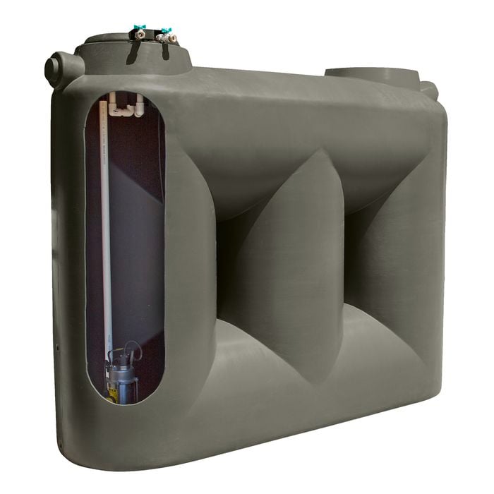 Clark Tanks 3000L Mangrove Tradepack Tank And Davey Evo MK2 Pump