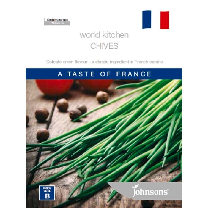 Johnsons Seed Chives World Kitchen