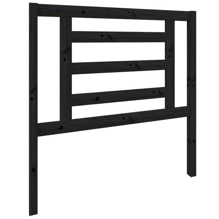 vidaXL Bed Headboard Bedroom Furniture Bed Header Black 96 cm