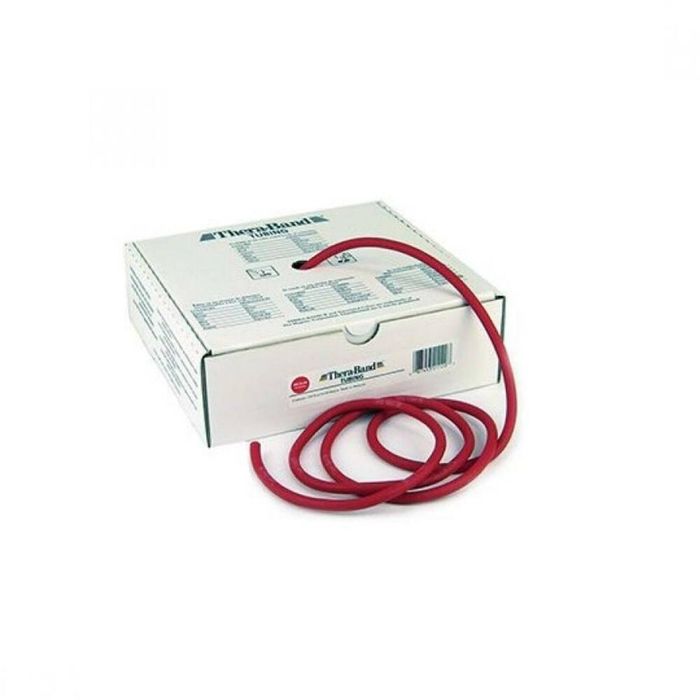 Resistance Tubing: Premium Latex for Rehab, Training and Clinics - Level 2 - 100ft - Red