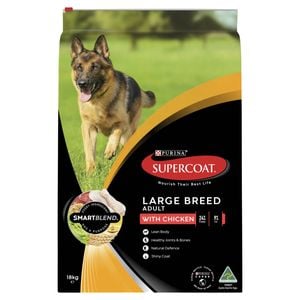 Supercoat 18kg Chicken Large Adult Dog Dry Food