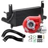 Gen1 High Flow Turbo Charger With 75mm Intercooler & Hoses For Nissan Navara D40 Yd25 2.5l 3 Bolts