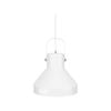 Brilliant Degraves 35cm Matte White DIY Large Industrial Style Pendant Light