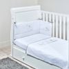 Silvercloud Safari Friends Baby 3 Piece Coverlet Bedding Set
