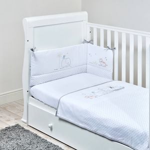 Silvercloud Safari Friends Baby 3 Piece Coverlet Bedding Set