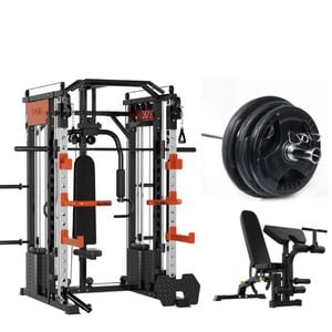 SmartFit M1 Ultra with Multi Functional Bench and 100kgs Weights Package