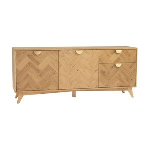 Modern Furniture LOFTUS Sideboard Buffet 180cm - Oak