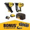 DeWALT 18V XR 2 Piece 5.0Ah Nailer Kit DCZ244P1-XE