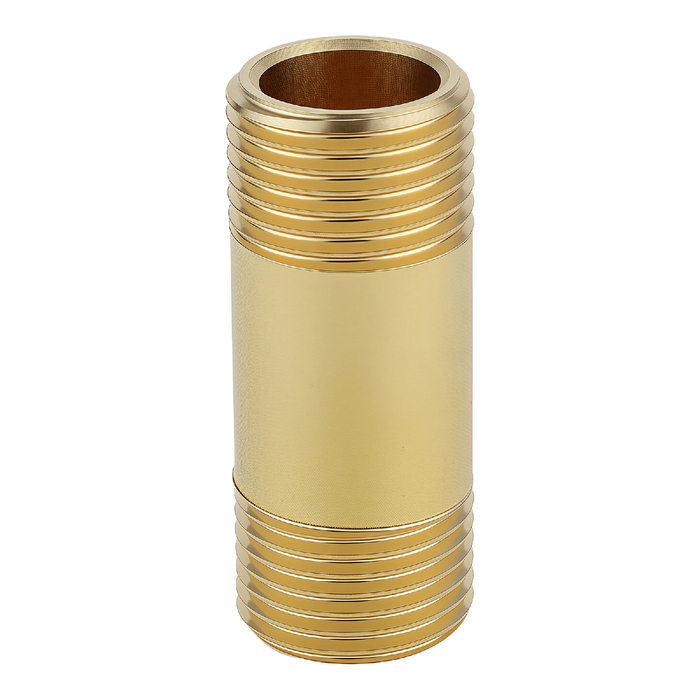 Kinetic - 20mm x 60mm Brass Threaded Barrel Nipple LF