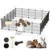 Advwin 20 Panel Small Animal Cage Rabbit Hutch Hamsters Pet Playpen