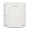 Manna Bedside Table White