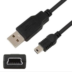 USB Power Charging Cable for Sony PS3 Wireless Controller,Nintendo Wii U Pro Controller Gamepad