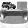 6D Diamond Car Boot Mat for VolksWagen Tiguan 2008-2016-Cargo Mat-Grey-Outback GT