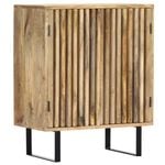 vidaXL Solid Mango Wood Sideboard Wooden Home Living Room Storage Cabinet