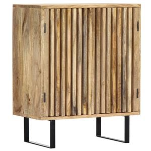 vidaXL Solid Mango Wood Sideboard Wooden Home Living Room Storage Cabinet