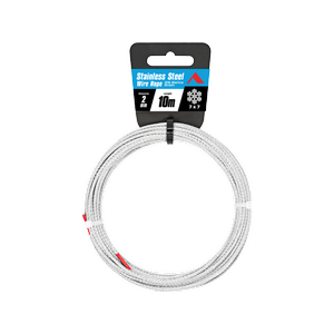 Pinnacle 2mm x 10m 316 Stainless Steel Wire Rope