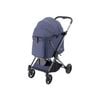 Ibiyaya Maxi Deep Carriage Pet Stroller For Dogs/cats W/sunshade Royal Blue