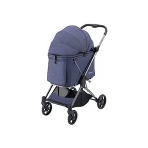 Ibiyaya Maxi Deep Carriage Pet Stroller For Dogs/cats W/sunshade Royal Blue