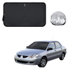 Front Windscreen Sun Shade for Mitsubishi Lancer 2003 - 2007 (CH) - Standard 150 x 85 cm - Black