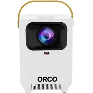 Veloreo Smart Mini Projector 8000 Lumens Android 11 Wi-Fi 6 Bluetooth Portable Projector with Auto Keystone (4K Supported)