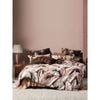 Linen House Double Kalena Cinnamon Bedroom Quilt Cover Set