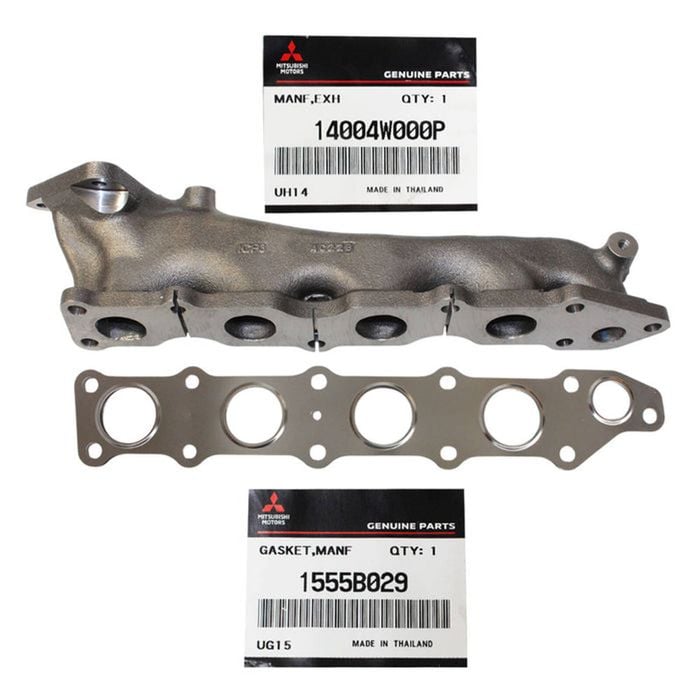 Genuine Exhaust Manifold & Gasket For Mitsubishi Triton Mq 4n15 2.4l